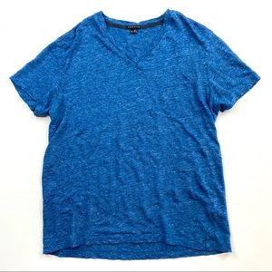 Theory blue v neck